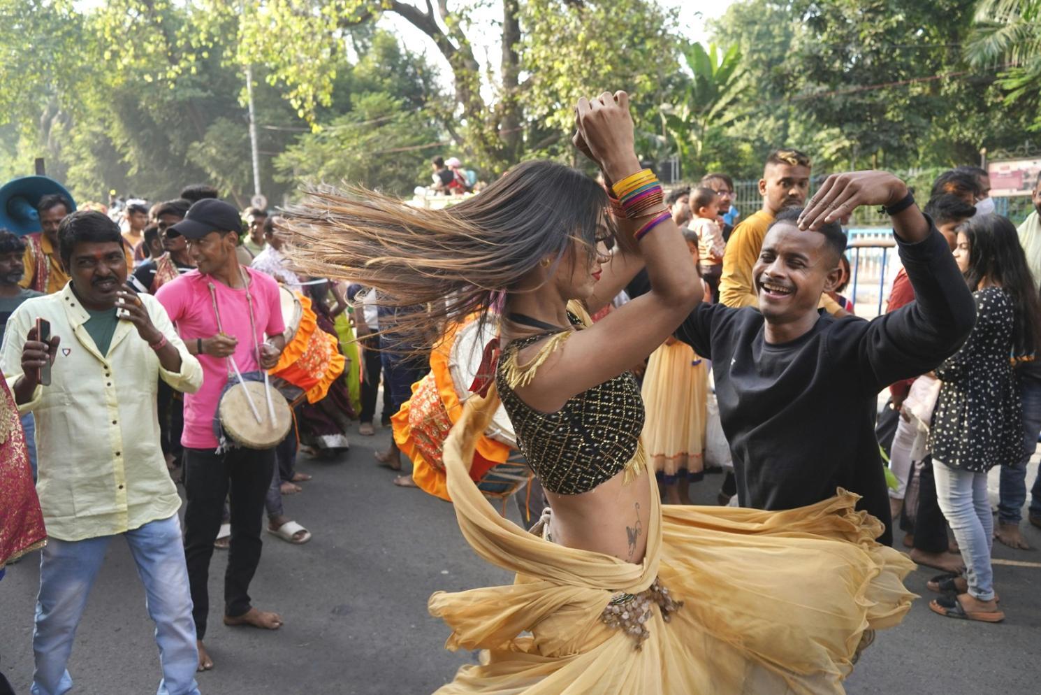 Dance workshop space with natural lighting